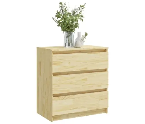 Naktinė Spintelė, 60X36X64cm Pušies Medienos Masyvas Naktinė Spintelė, 60X36X64cm Pušies Medienos Masyvas