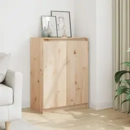 Kumode, 60X36X84 Cm, Priedes Masīvkoks Vidaxl