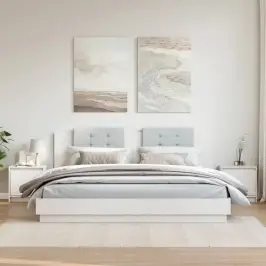 Öökapid 2 Tk, Valge, 40 X 30,5 X 40 cm Männipuit