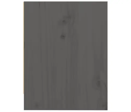 Naktinės Spintelės, 2Vnt., Pilkos, 40X30,5X40cm Pušies Masyvas