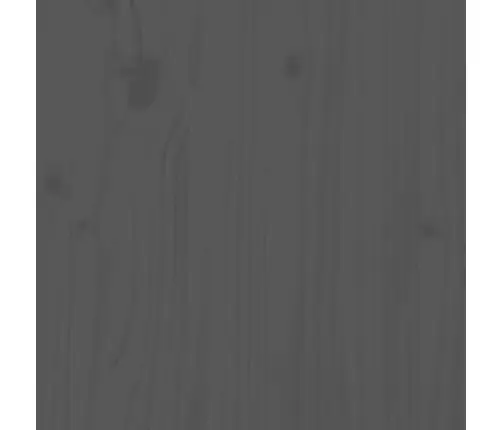 Naktinės Spintelės, 2Vnt., Pilkos, 40X30,5X40cm Pušies Masyvas