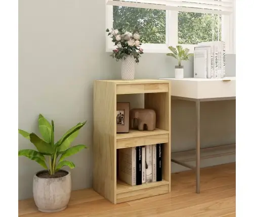 Grāmatu Plaukts, 40X30X71,5 Cm, Priedes Masīvkoks Vidaxl