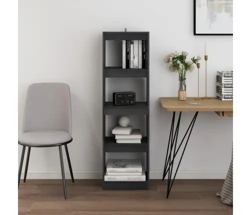 Raamaturiiul/Ruumijagaja, Hall, 40X30X135,5 cm Täismännipuit