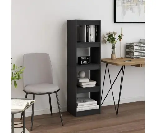 Raamaturiiul/Ruumijagaja, Hall, 40X30X135,5 cm Täismännipuit