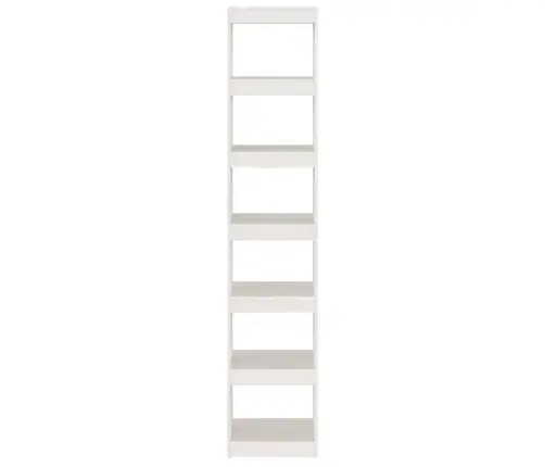 Grāmatu Plaukts, Balts, 40X30X199 Cm, Priedes Masīvkoks Vidaxl