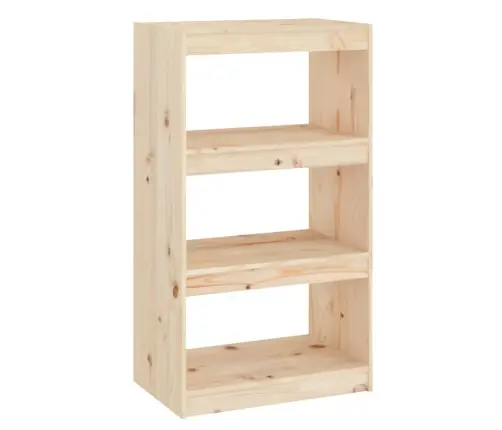 Grāmatu Plaukts, 60X30X103,5 Cm, Priedes Masīvkoks Vidaxl