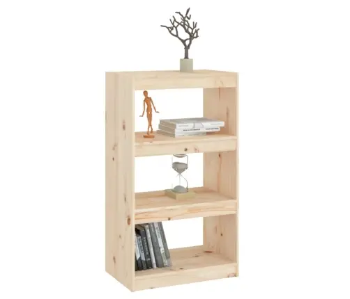 Grāmatu Plaukts, 60X30X103,5 Cm, Priedes Masīvkoks Vidaxl