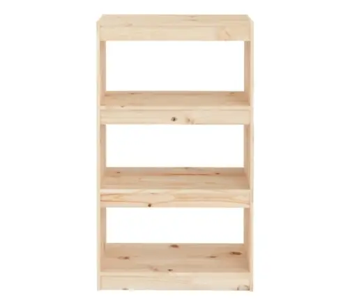 Grāmatu Plaukts, 60X30X103,5 Cm, Priedes Masīvkoks Vidaxl