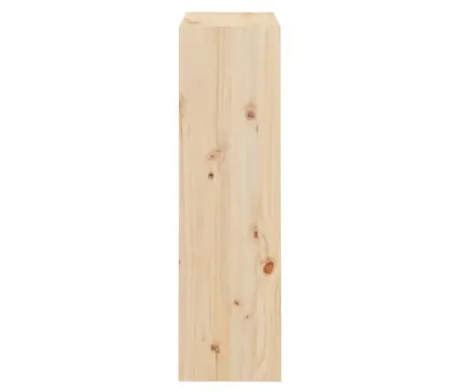 Grāmatu Plaukts, 60X30X103,5 Cm, Priedes Masīvkoks Vidaxl