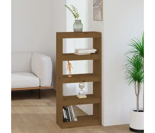 Spintelė Knygoms/Kambario Pertvara, Ruda, 60X30X135,5cm Pušis