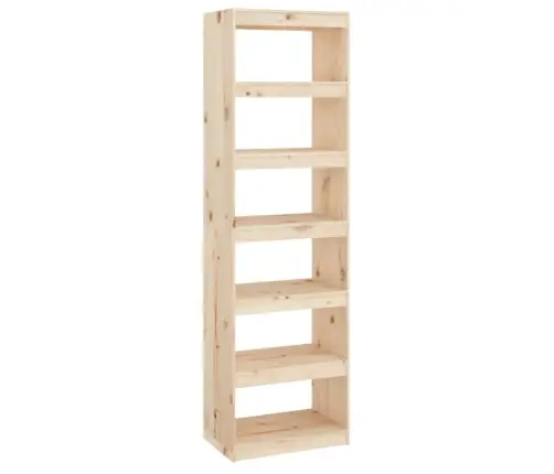 Grāmatu Plaukts, 60X30X199,5 Cm, Priedes Masīvkoks Vidaxl