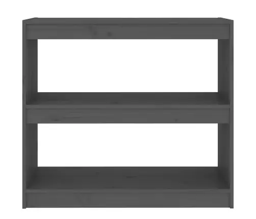 Spintelė Knygoms/Kambario Pertvara, Pilka, 80X30X71,5cm Pušis Spintelė Knygoms/Kambario Pertvara, Pilka, 80X30X71,5cm Pušis