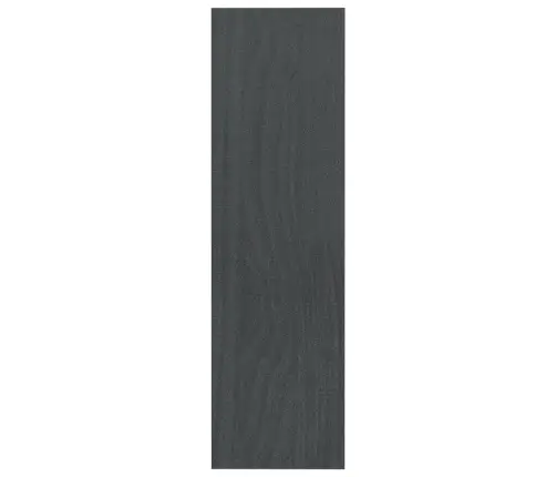 Grāmatu Plaukts, Pelēks, 100X30X103 Cm, Priedes Masīvkoks Vidaxl