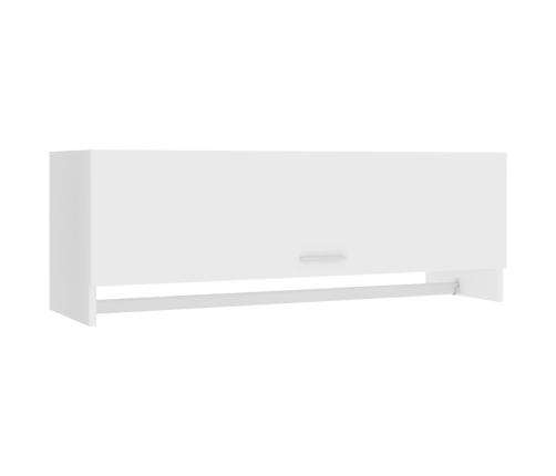 Skapis, Balts, 100X32,5X35 Cm, Inženierijas Koks Vidaxl