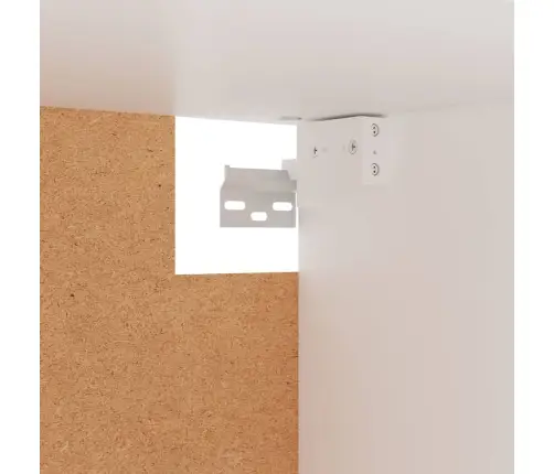 Drabužių Spinta, Balta, 100X32,5X35cm Apdirbta Mediena