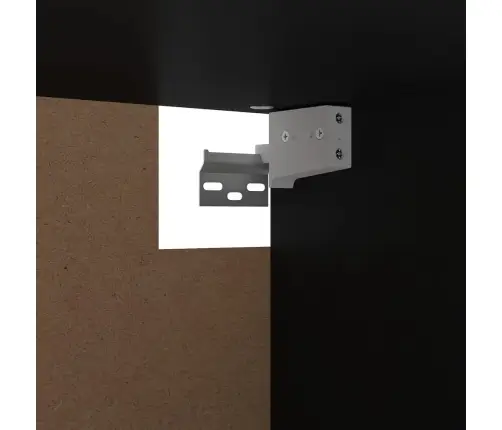 Garderoob, Must, 100X32,5X35 cm Tehispuit