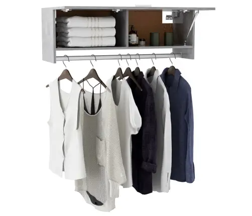 Drabužių Spinta, Betono, 100X32,5X35cm Apdirbta Mediena