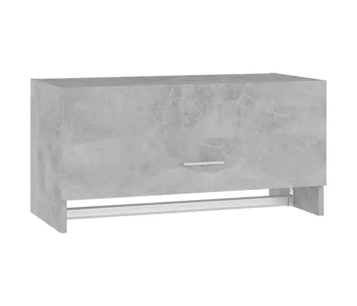 Skapis, Betona Pelēks, 70X32,5X35 Cm, Inženierijas Koks Vidaxl