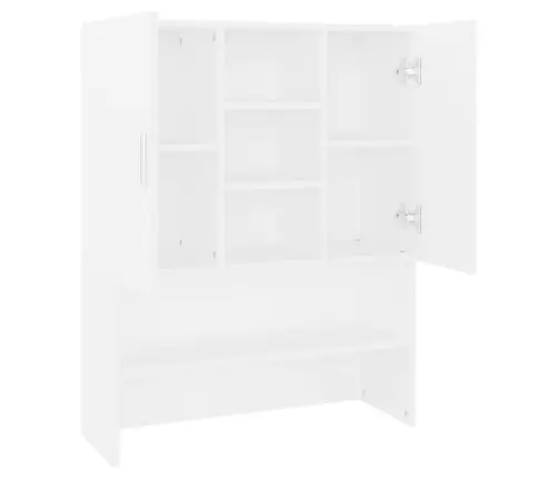 Veļasmašīnas Skapītis, 70,5X25,5X90 Cm, Balts Vidaxl