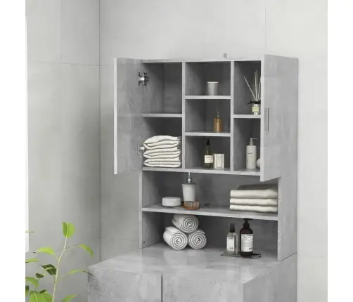 Veļasmašīnas Skapītis, 70,5X25,5X90 Cm, Betona Pelēks Vidaxl