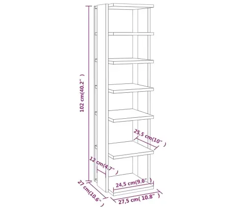 Kingakapid 2 Tk, Betoonhall, 27,5X27X102 Cm