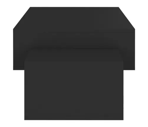 Kafijas Galdiņš, Melns, 105X55X32 Cm, Inženierijas Koks Vidaxl