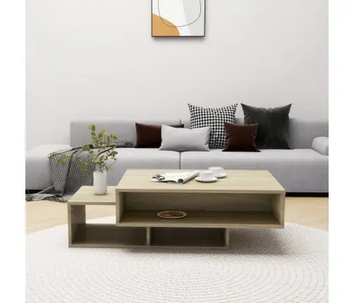 Kavos Staliukas, Sonoma Ąžuolo, 105X55X32cm Apdirbta Mediena