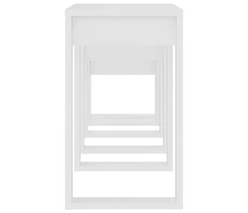 Sudedami Staliukai, 3 Vnt., Balti, Inžinerinė Mediena