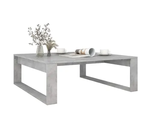 Kohvilaud, Betoonhall, 100 X 100 X 35 cm Tehispuit