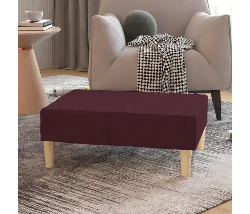 Kājsoliņš, 78X56X32 Cm, Violets Audums Vidaxl