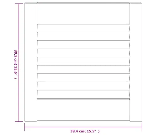 Kapiuksed, Võrega Disain 4 Tk 39,5X39,4 Cm Männipuit
