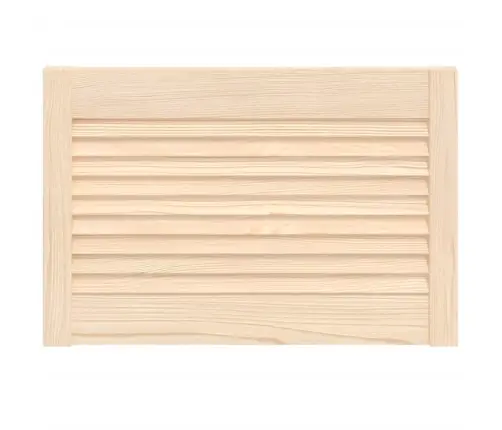 Skapja Durvis, Žalūziju Dizains, 39,5X59,4 Cm, Priedes Koks Vidaxl