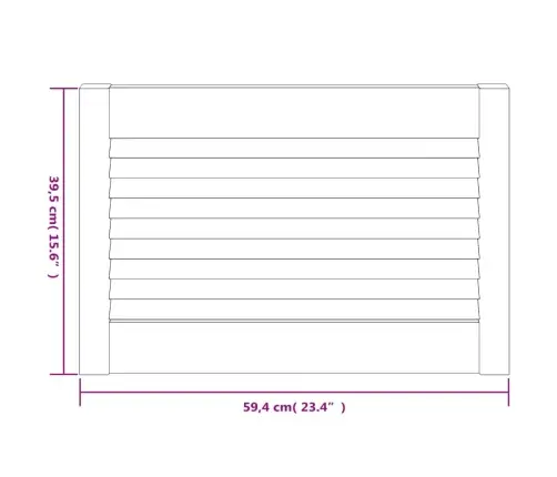 Kapiuksed, Võrega Disain 2 Tk 39,5X59,4 Cm Männipuit