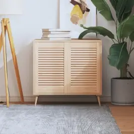 Skapja Durvis, Žalūziju Dizains, 2 Gab., 61,5X39,4 Cm, Priede Vidaxl