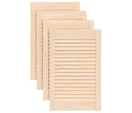 Kapiuksed, Võrega Disain 4 Tk 61,5X39,4 Cm Männipuit