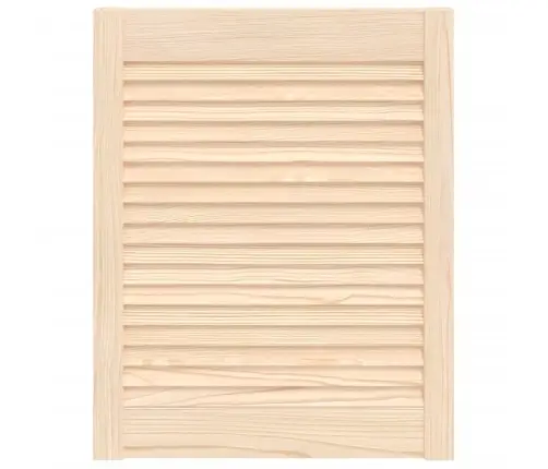 Skapja Durvis, Žalūziju Dizains, 61,5X49,4 Cm, Priedes Koks Vidaxl
