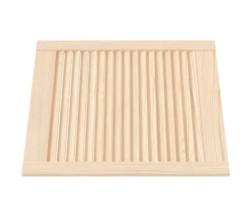 Skapja Durvis, Žalūziju Dizains, 61,5X49,4 Cm, Priedes Koks Vidaxl