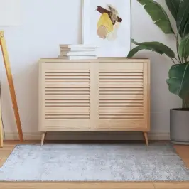 Skapja Durvis, Žalūziju Dizains, 2 Gab., 61,5X49,4 Cm, Priede Vidaxl