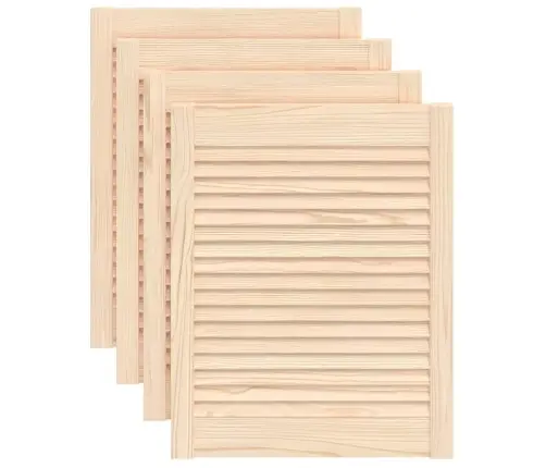 Kapiuksed, Võrega Disain 4 Tk 61,5X49,4 Cm Männipuit