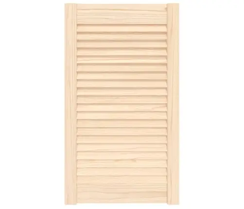 Skapja Durvis, Žalūziju Dizains, 69X39,4 Cm, Priedes Koks Vidaxl