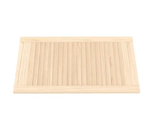 Skapja Durvis, Žalūziju Dizains, 69X39,4 Cm, Priedes Koks Vidaxl