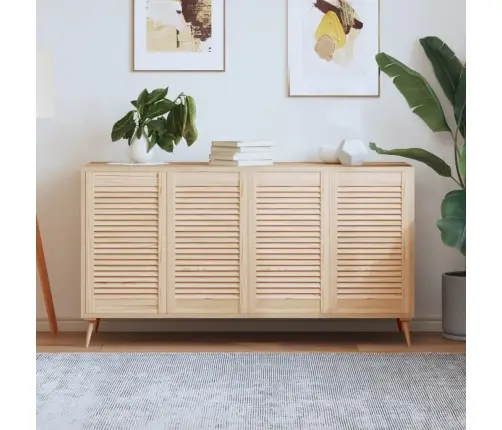 Skapja Durvis, Žalūziju Dizains, 4 Gab., 69X39,4 Cm, Priede Vidaxl