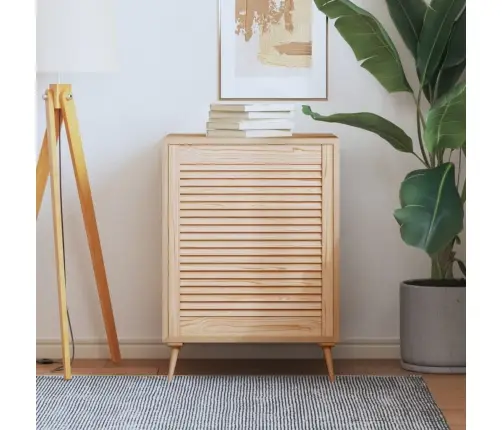 Spintelės Durelės, 69X59,4cm Pušis, Žaliuzių Dizaino