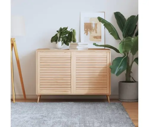 Skapja Durvis, Žalūziju Dizains, 2 Gab., 69X59,4 Cm, Priede Vidaxl