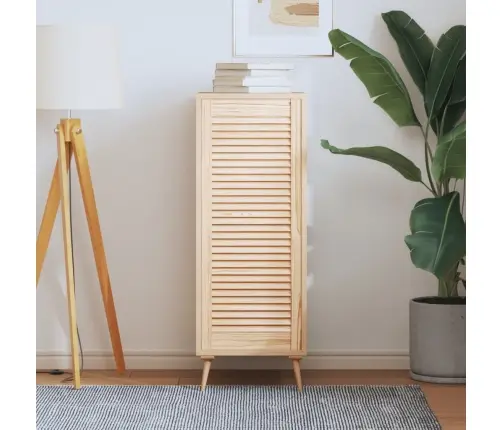 Skapja Durvis, Žalūziju Dizains, 99,3X39,4 Cm, Priedes Koks Vidaxl