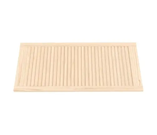 Skapja Durvis, Žalūziju Dizains, 2 Gab., 99,3X49,4 Cm, Priede Vidaxl