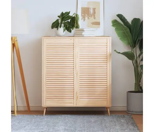 Skapja Durvis, Žalūziju Dizains, 2 Gab., 99,3X49,4 Cm, Priede Vidaxl