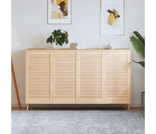 Skapja Durvis, Žalūziju Dizains, 4 Gab., 99,3X49,4 Cm, Priede Vidaxl