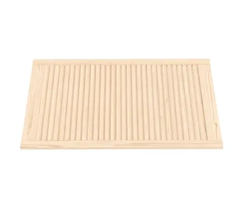 Skapja Durvis, Žalūziju Dizains, 4 Gab., 99,3X59,4 Cm, Priede Vidaxl