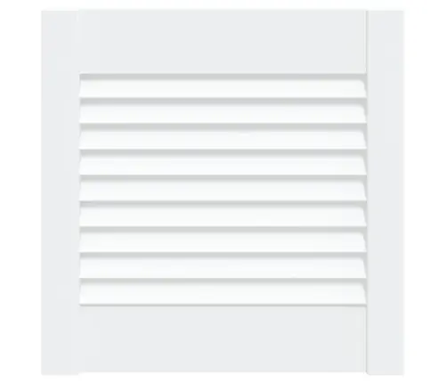 Kapiuksed, Võrega Disain Valge 39,5X39,4 Cm Männipuit